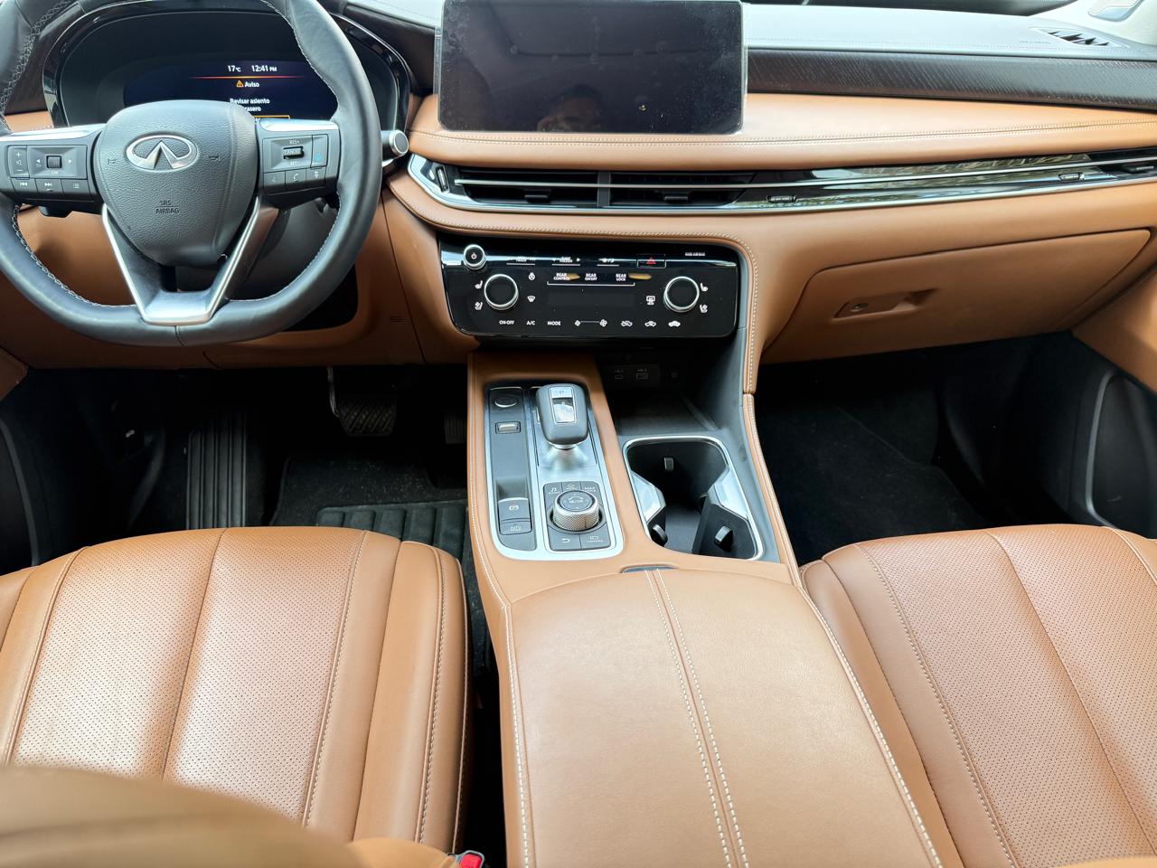 2025 INFINITI QX60 SENSORY AWD, V6, 3.5L, 279 CP, 5 PUERTAS AUT PIEL BA AA QC