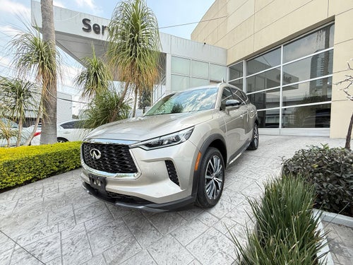 2025 INFINITI QX60 SENSORY AWD, V6, 3.5L, 279 CP, 5 PUERTAS AUT PIEL BA AA QC