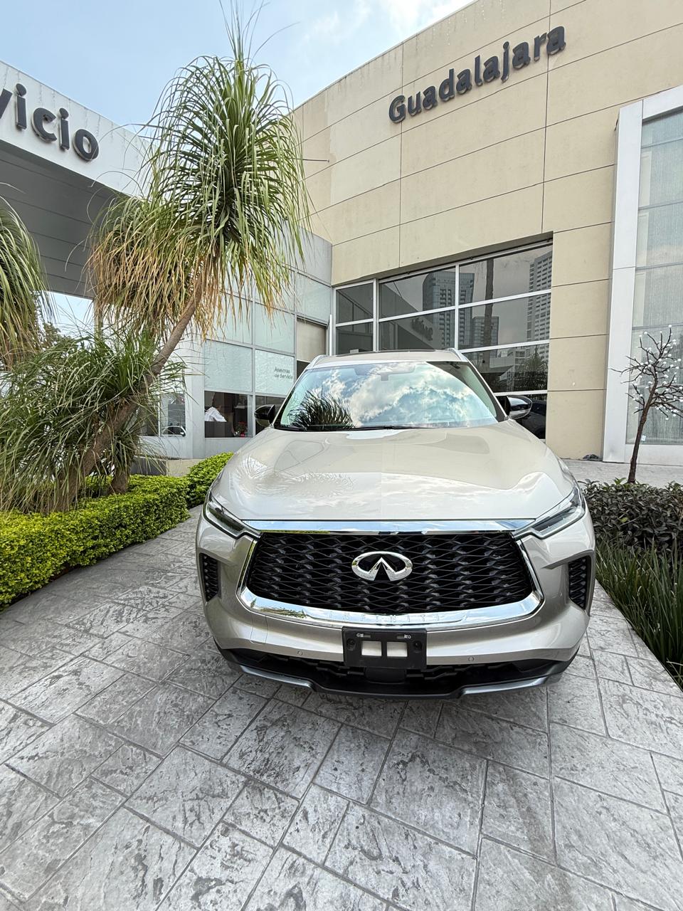 2025 INFINITI QX60 SENSORY AWD, V6, 3.5L, 279 CP, 5 PUERTAS AUT PIEL BA AA QC