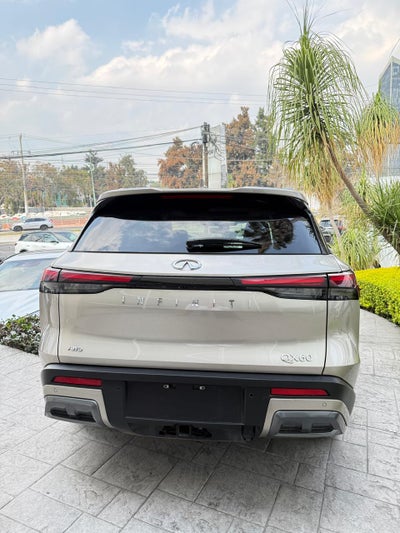 2025 INFINITI QX60 SENSORY AWD, V6, 3.5L, 279 CP, 5 PUERTAS AUT PIEL BA AA QC