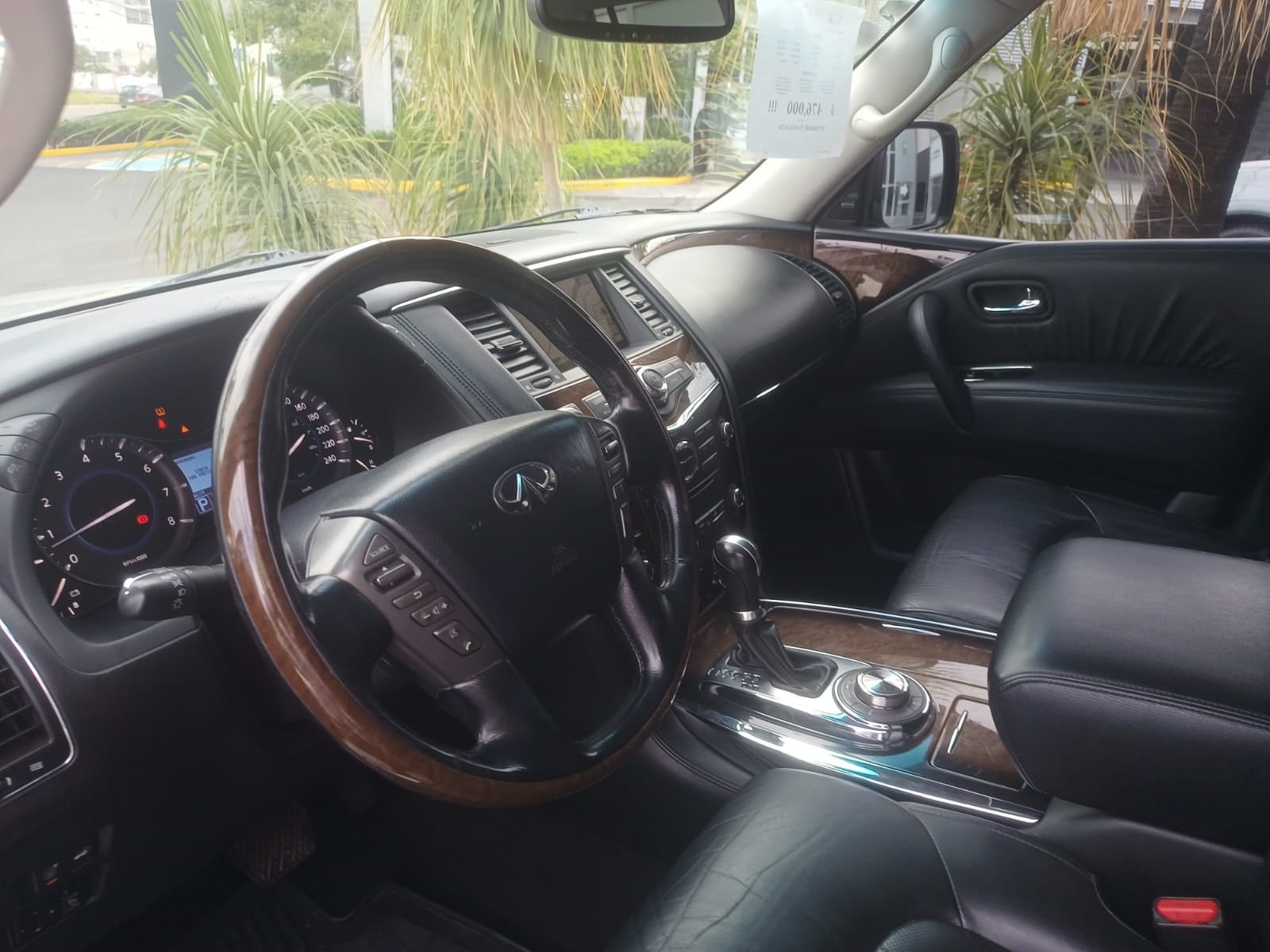 2012 INFINITI QX56 BASE V8 5.6L 400 CP 5 PUERTAS AUT PIEL BA AA QC