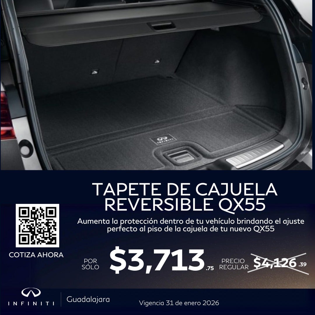 TAPETES DE CAJUELA REVERSIBLE QX55